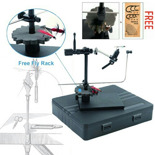 360 Degree Rotary Fly Tying Vise